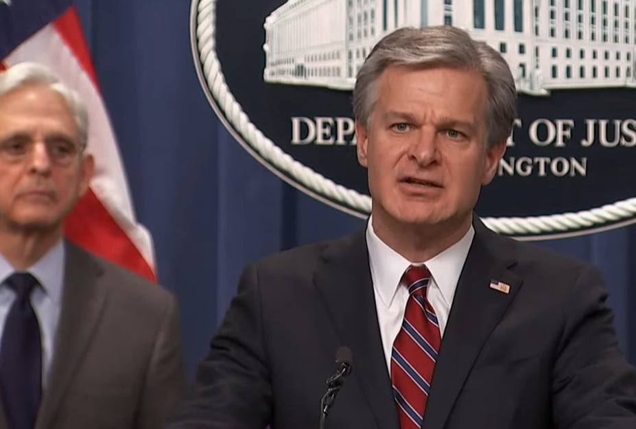 WTH? Garland and Wray Hijack Your Monday to Announce Arrests of Chinese Double Agents Harassing Chinese Nationals in US — BUT NOTHING ON KONNECH CEO?