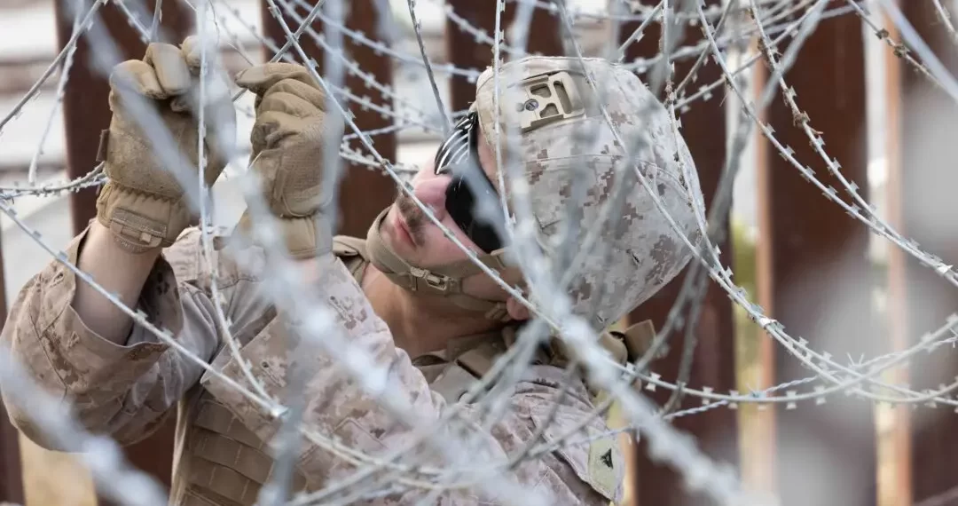 Troop Presence Expands at US-Mexico Border in California as Illegal Crossings Plummet