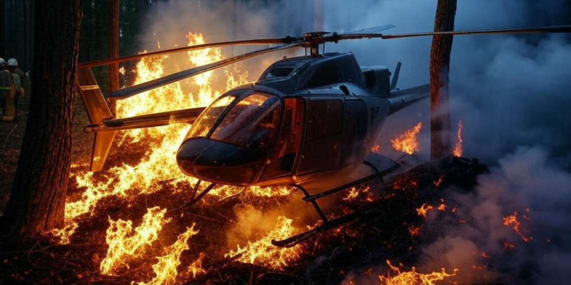 Medical transport helicopter crash in Mississippi leaves three dead