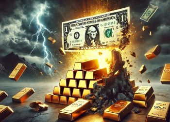 The U.S. dollar’s global decline could spell victory for gold