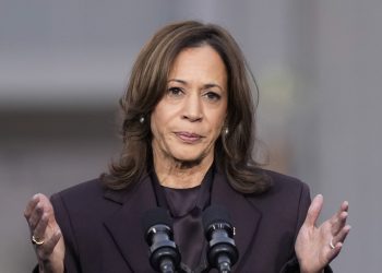 Kamala Harris Is Still Giving Cringeworthy Speeches, This Time to Firefighters