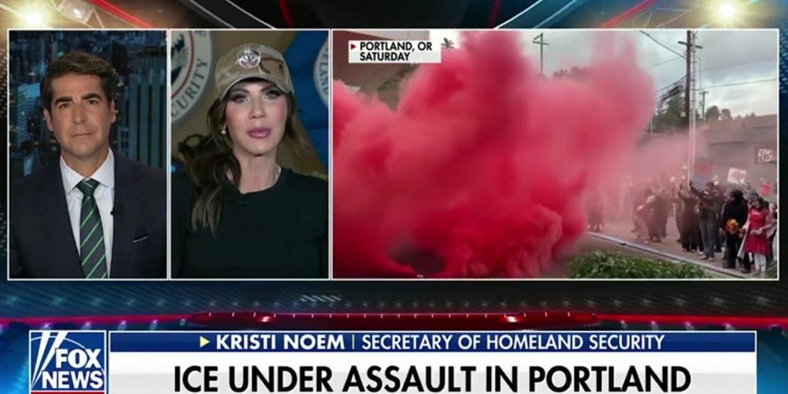 ‘I Told Them What We Wanted’: Kristi Noem Delivers Blunt Warning to Portland Officials on Antifa