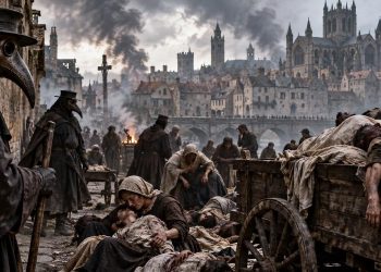 Black Death Beneath Gothic Spires